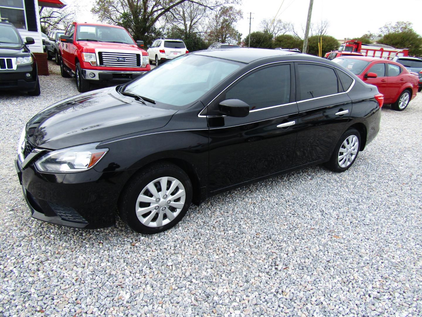 2018 Black Nissan Sentra S CVT (3N1AB7AP7JY) with an 1.8L L4 SFI DOHC 16V engine, Automatic transmission, located at 15016 S Hwy 231, Midland City, AL, 36350, (334) 983-3001, 31.306210, -85.495277 - Photo#2